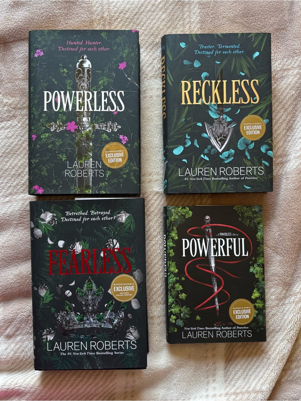 Powerless, Reckless, Fearless & Powerful Barnes & Noble Exclusive Editions